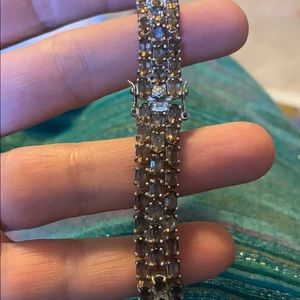 Brown tourmaline bracelet